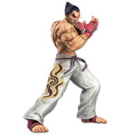 Artwork of Kazuya from Super Smash Bros. Ultimate