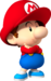 Artwork of Baby Mario for Mario Kart Wii (also used in Mario Super Sluggers and Mario Kart Tour)