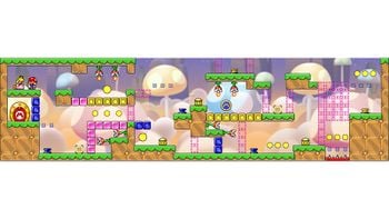 Miiverse screenshot of the 88th official level in the online community of Mario vs. Donkey Kong: Tipping Stars