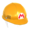 Yellow Hard Hat Balloon