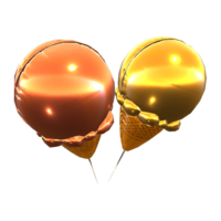 The Gold Chocolate Balloons from Mario Kart Tour