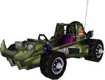 The model for Bowser's Offroader from Mario Kart Wii