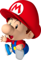 Baby Mario sitting