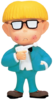 Jeff's Spirit sprite from Super Smash Bros. Ultimate