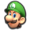 Luigi's icon from Mario Kart Tour.