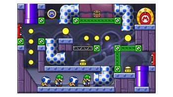 Miiverse screenshot of the 41st official level in the online community of Mario vs. Donkey Kong: Tipping Stars