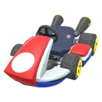 Red Standard 8 from Mario Kart Tour