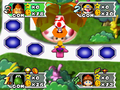 Gameplay of Woody Woods at the Item Shop, where MIPS-like rabbits can be seen