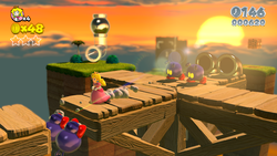 Screenshot of Super Mario 3D World.