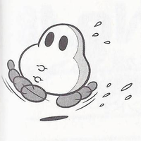 A Flurry from Super Mario Bros. 2.