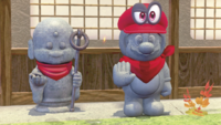 A Jizo in Super Mario Odyssey