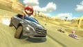 Mario driving his GLA 200