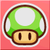 The Big 1UP sticker from Paper Mario: Sticker Star