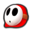 Shy Guy's head icon in Mario Kart 8