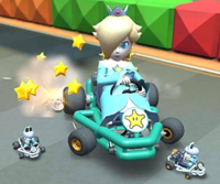 The icon of the Dry Bones Cup challenge from the Pirate Tour in Mario Kart Tour.