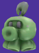 Unused Ota Jack model from Super Mario Galaxy