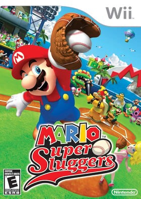 North American boxart of Mario Super Sluggers