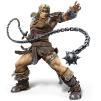 Simon Belmont artwork for Super Smash Bros. Ultimate