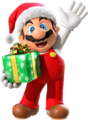 Mario wearing a Christmas outfit (2016)