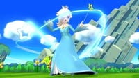 Rosalina as she appears in both versions of the game.