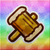 The Megaflash Hammer sticker from Paper Mario: Sticker Star