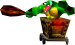 Krash in Donkey Kong 64.