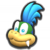 Larry Koopa's icon from Mario Kart Tour.