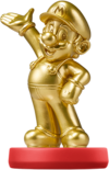 Gold Mario Amiibo