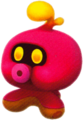 Artwork of an Octoguy from Super Mario Galaxy