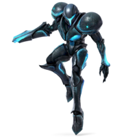 Dark Samus artwork for Super Smash Bros. Ultimate