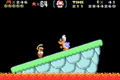 Iggy Koopa's castle battle in Super Mario World