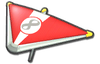 Mario's and red Mii's Super Glider from Mario Kart 8