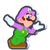 Bubble Luigi Standee from Super Mario Bros. Wonder