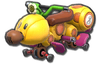 Wild Wiggler body from Mario Kart 8