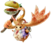 Riki's Spirit sprite from Super Smash Bros. Ultimate