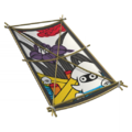 Blooper Hanafuda sprite from Mario Kart Tour