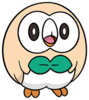 Rowlet's Spirit sprite from Super Smash Bros. Ultimate