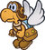 Parakarry in Paper Mario: The Thousand-Year Door.