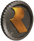 Artwork of the Rareware Coin from Donkey Kong 64.