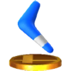 A trophy from Super Smash Bros. for Nintendo 3DS