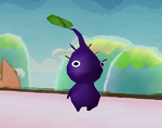 A Purple Pikmin in Super Smash Bros. Brawl