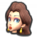 Pauline's icon from Mario Kart Tour.