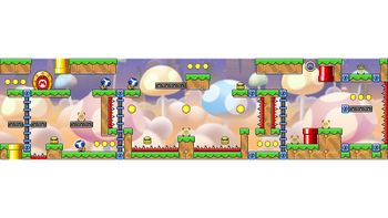 Miiverse screenshot of the 93rd official level in the online community of Mario vs. Donkey Kong: Tipping Stars