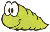 Artwork of an Unera, from Super Mario Land 2: 6 Golden Coins.