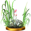 White Pikmin trophy from Super Smash Bros. for Wii U