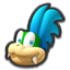 Larry's head icon in Mario Kart 8