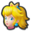 Peach's head icon in Mario Kart 8