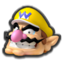 Wario's head icon in Mario Kart 8