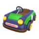 Green Kiddie Kart from Mario Kart Tour