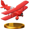 Light Plane trophy from Super Smash Bros. for Wii U